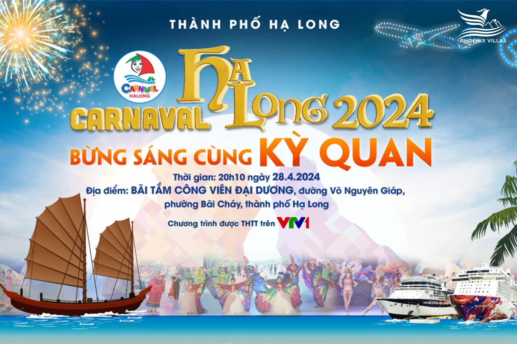 Chương Trình Carnaval Hạ Long 2024 - “Bừng Sáng Cùng Kỳ Quan”