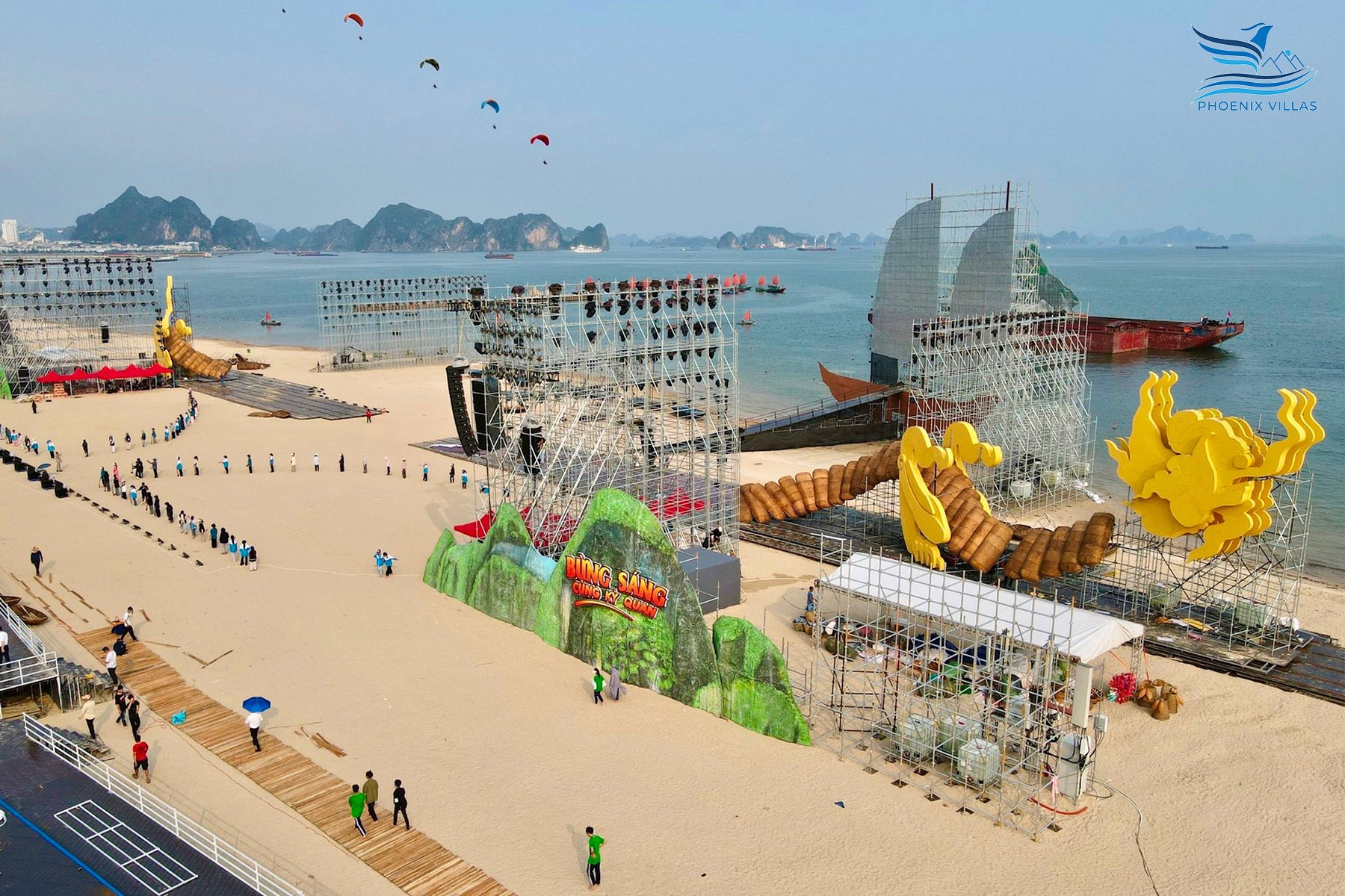 Mọi công tác chuẩn bị cho chương trình Carnaval Hạ long 2024