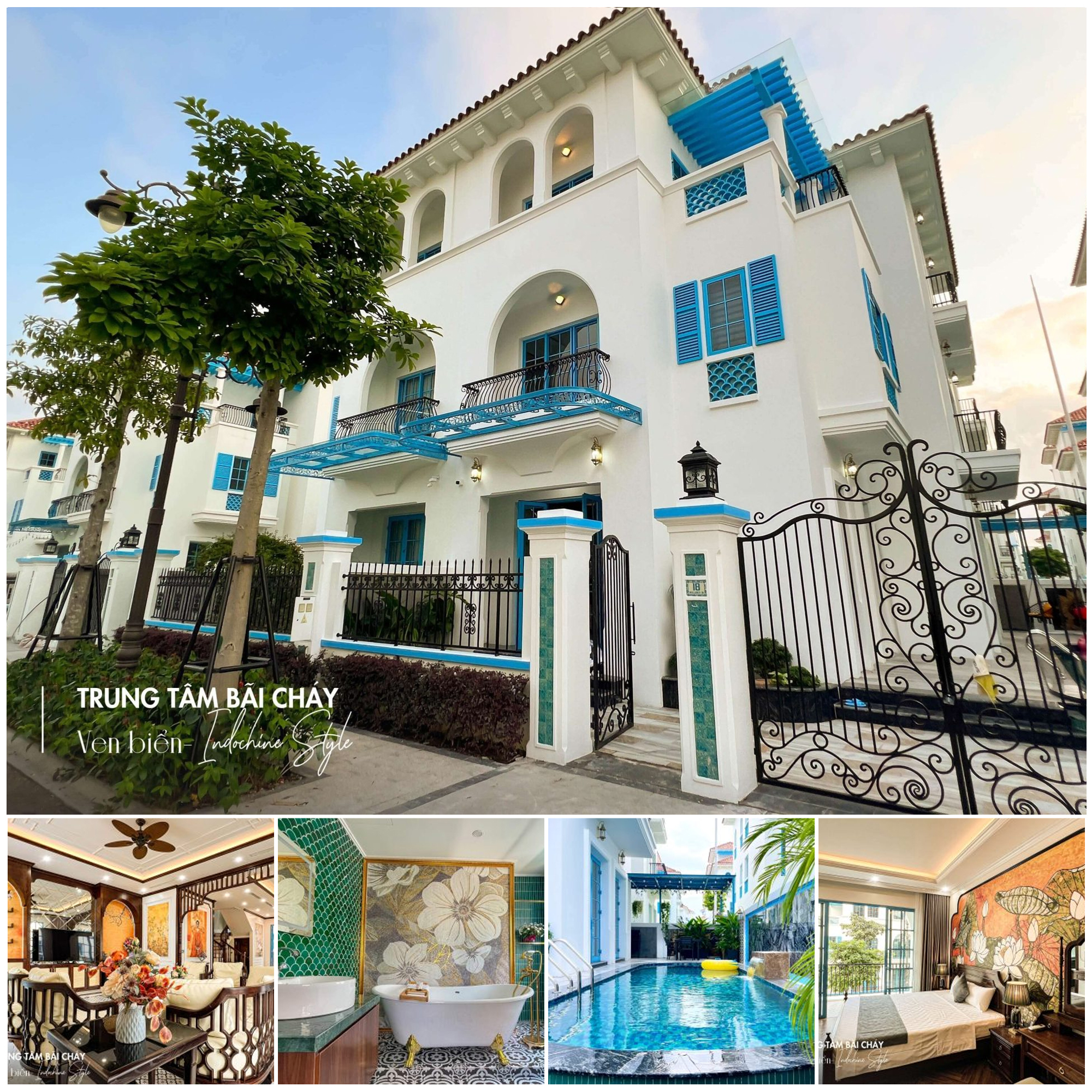 Villa Sun Feria Hạ Long M618: 6 phòng ngủ, bể bơi riêng