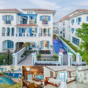 Villa Sun Feria Hạ Long M633: 7 phòng ngủ, sát biển